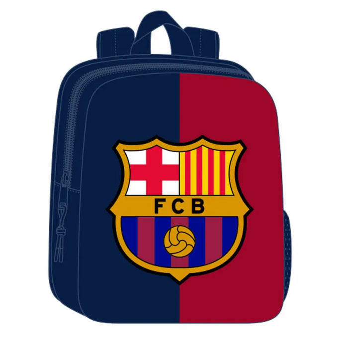 Детска раница F.C. Barcelona Син Кестен 22 x 27 x 10 cm 3D