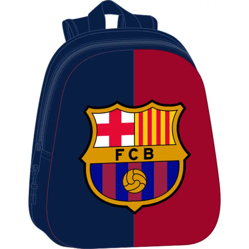 Детска раница F.C. Barcelona Син Кестен 27 x 33 x 10 cm 3D