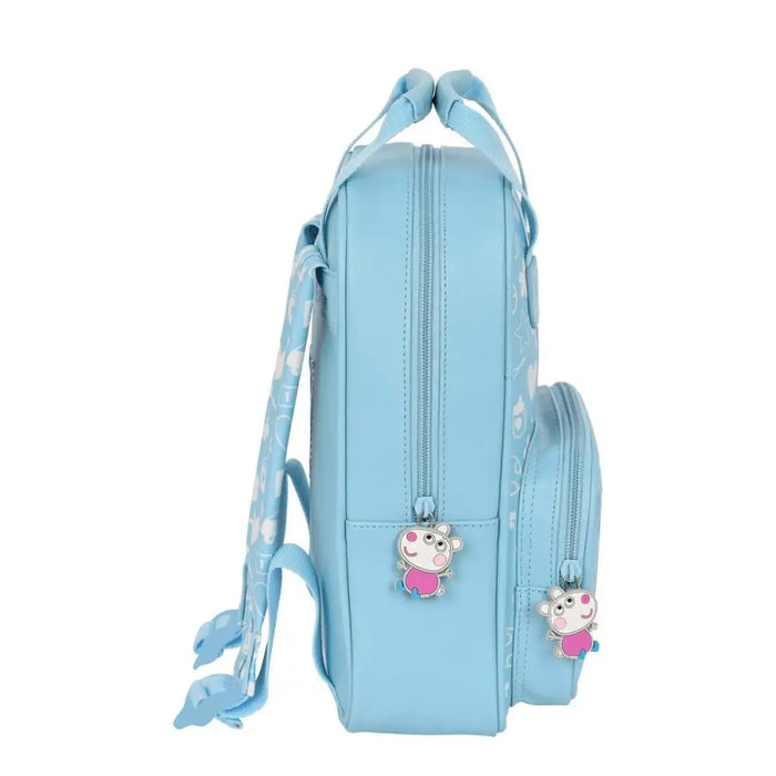 Детска раница Peppa Pig Baby Светло син (20 x 28 x 8 cm)