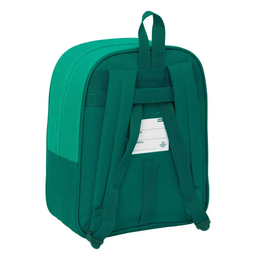 Детска раница Real Betis Balompié Зелен 22 x 27 x 10 cm