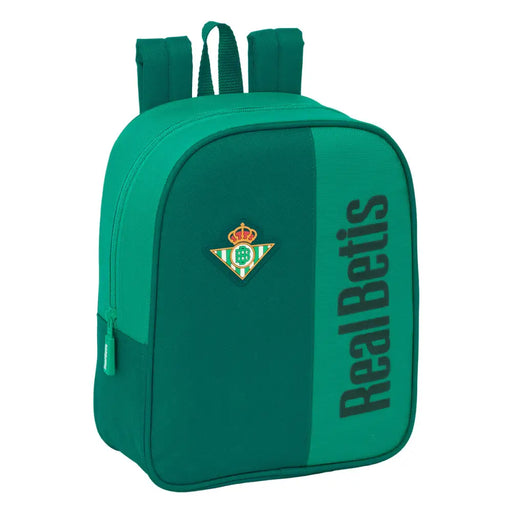 Детска раница Real Betis Balompié Зелен 22 x 27 x 10 cm