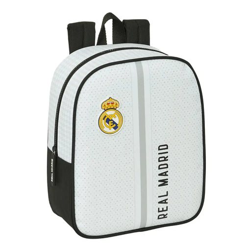 Детска раница Real Madrid C.F. 24/25 Бял Сив 22 x 27 x 10 cm