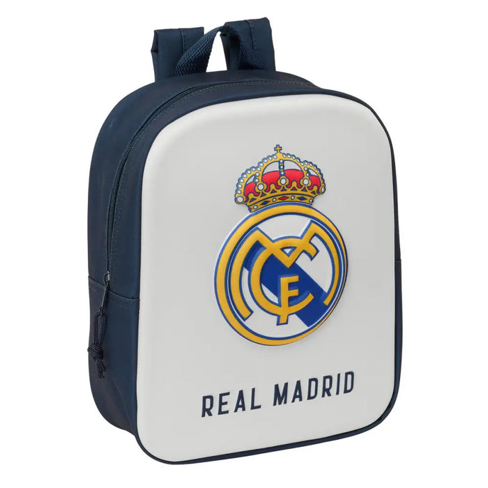 Детска раница Real Madrid C.F. Бял Морско син 22 x 27 x 10