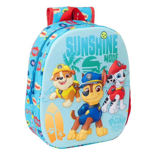 Детска раница The Paw Patrol Син 27 x 33 x 10 cm 3D