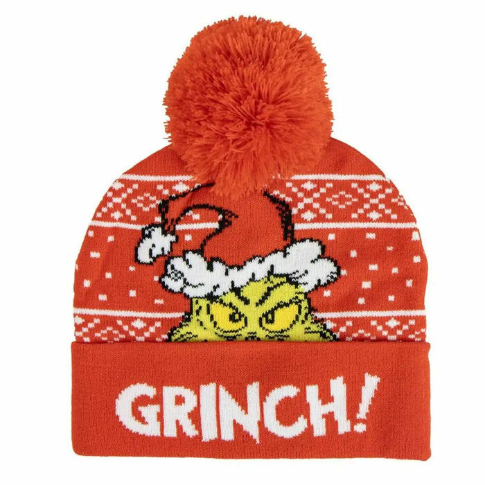 Детска шапка The Grinch Червен
