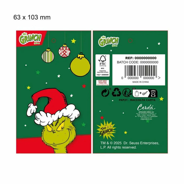 Детска шапка The Grinch Червен