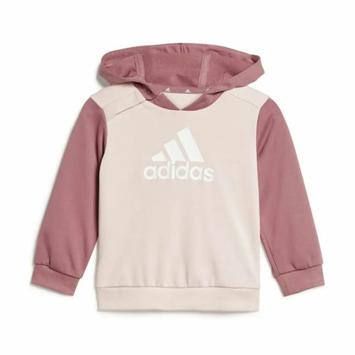 Детски Анцуг Adidas Essentials Colorblock Сив Розов