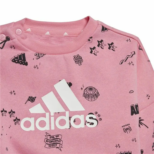 Детски Анцуг Adidas I Bluv Q3 Cset Сьомга