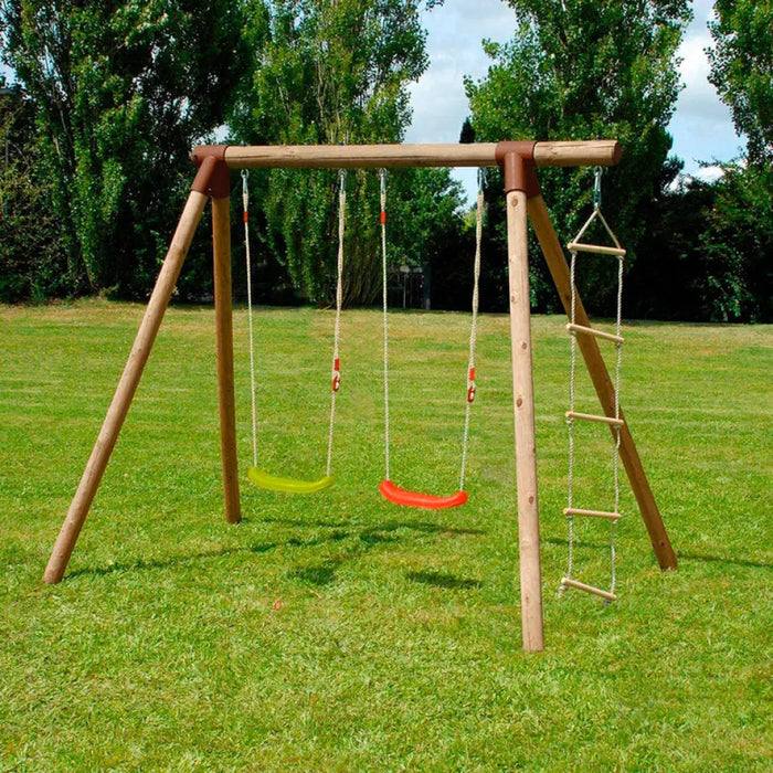 ДЕТСКИ ЦЕНТЪР С 2 ЛЮЛКИ И ВЪЖЕНА СТЪЛБА SOULET TONKA