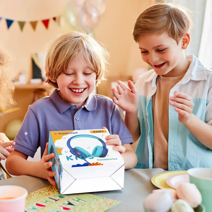 Детски кабелни слушалки Tronsmart KH01 безопасни - сини