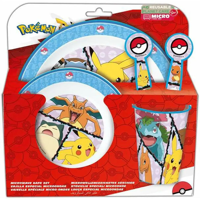 Детски комплект съдове Pokémon (5 Части)
