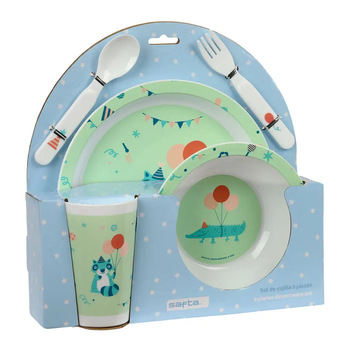 Детски комплект съдове Safta Fiesta полиестер 26 x 26 x 9 cm