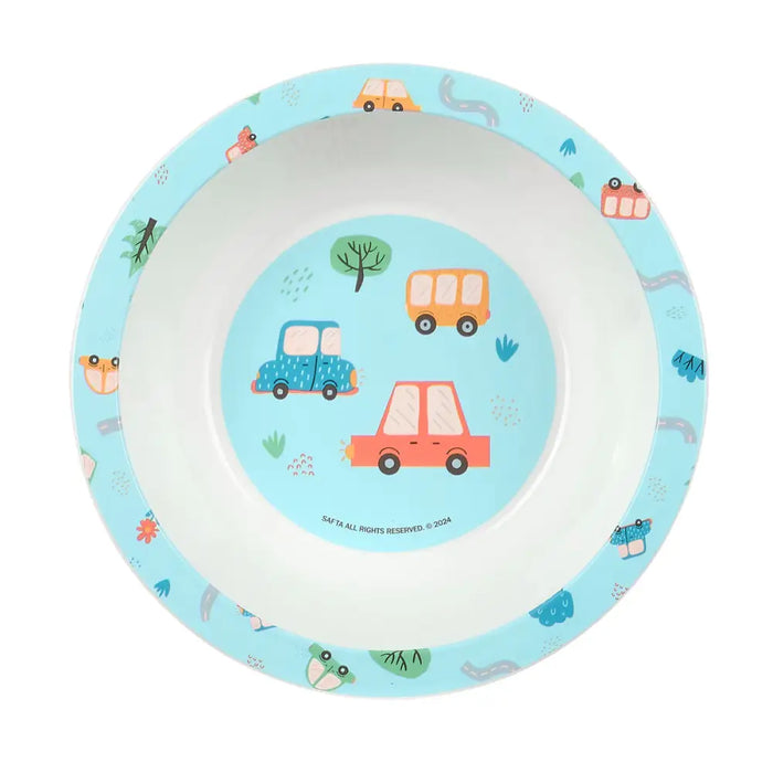 Детски комплект съдове Safta Coches полиестер 26 x 26 x 9 cm