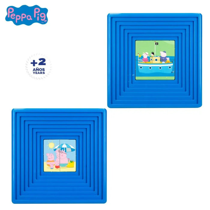 Детски Пъзел Peppa Pig 25 Части 19 x 4 x 19 cm (6 броя)