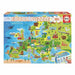 Детски Пъзел Europe Map Educa (150 pcs)