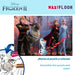 Детски Пъзел Frozen Двустранно 4 в 1 48 Части 35 x 1,5 x 25