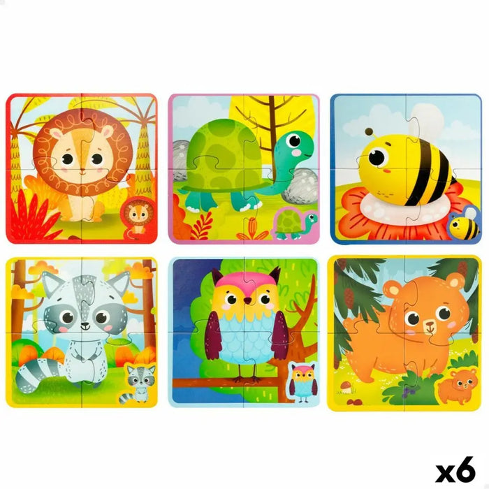 Детски Пъзел Lisciani Giochi 16 x 0,1 x 16 cm Сензорен 24