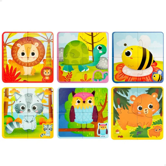 Детски Пъзел Lisciani Giochi 16 x 0,1 x 16 cm Сензорен 24
