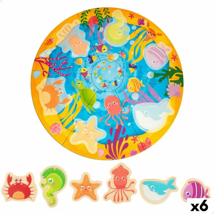 Детски Пъзел Lisciani Giochi 33 x 1 x 32 cm Военен 6 Части