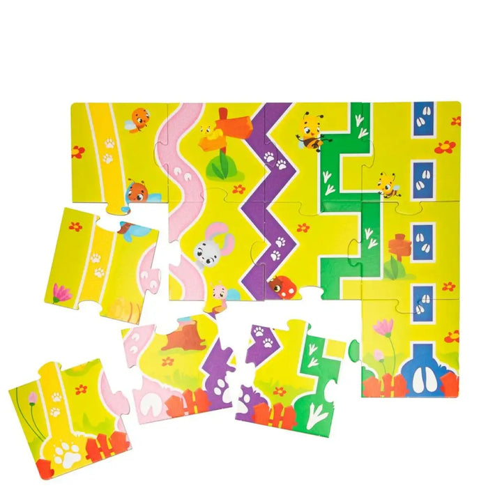 Детски Пъзел Lisciani Giochi 48 x 1 x 36 cm Ферма 12 Части