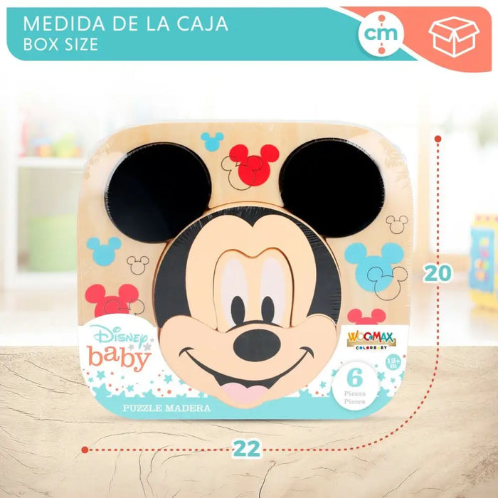Детски Пъзел от Дърво Disney Mickey Mouse + 12 месеца 6