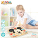 Детски Пъзел от Дърво Disney Mickey Mouse + 12 месеца 6