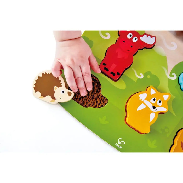 Детски Пъзел от Дърво Hape 6 Части