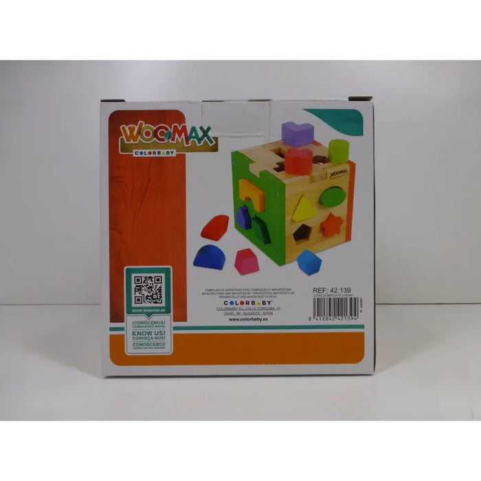 Детски Пъзел от Дърво Woomax 15 x 15 x 15 cm (6 броя)
