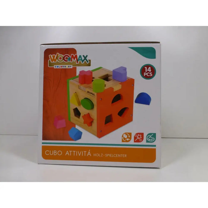 Детски Пъзел от Дърво Woomax 15 x 15 x 15 cm (6 броя)