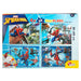 Детски Пъзел Spider-Man Двустранно 4 в 1 48 Части 35 x 1,5