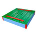ДЕТСКИ ПЯСЪЧНИК С ПЕЙКИ 38Х115Х115СМ ITA HOME & GARDEN