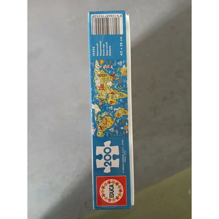 Детски Пъзел Educa Mapamundi (200 pcs)