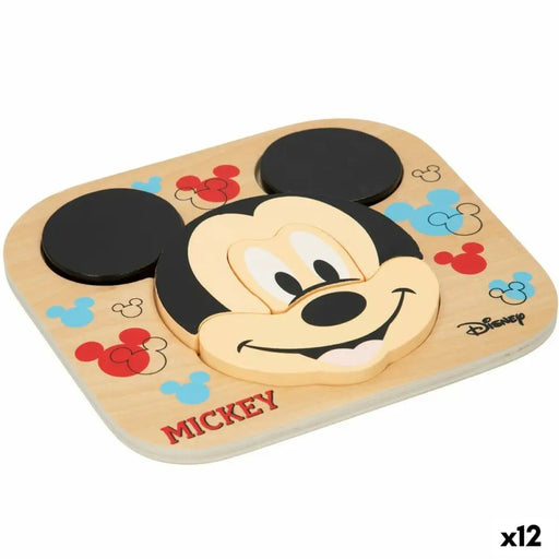 Детски Пъзел от Дърво Disney Mickey Mouse + 12 месеца 6