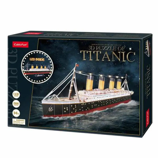 Детски Пъзел от Дърво CubicFun Titanic 3D 266 Части