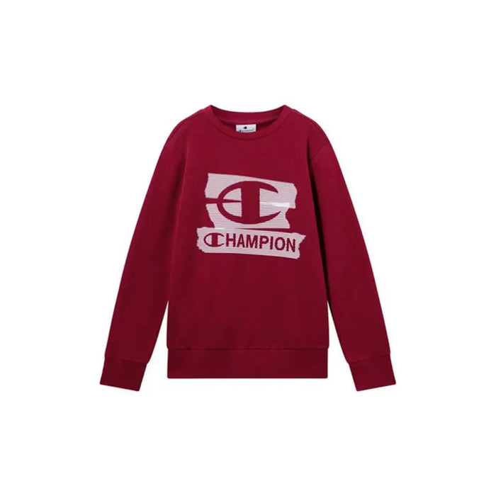 Детски суичър без качулка Champion Graphic Shop Кестен