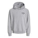 Детски суичър с качулка Jack & Jones Jjyuki Сив