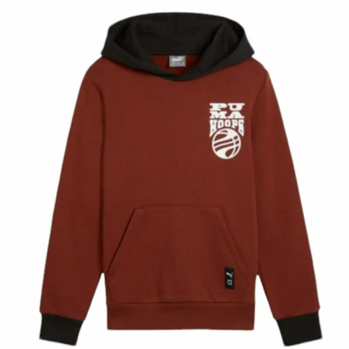 Детски суичър с качулка Puma