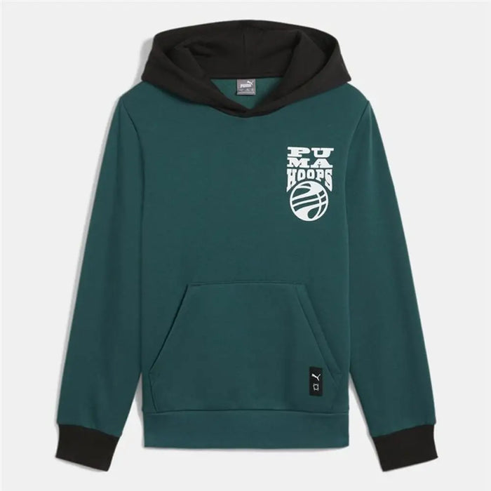 Детски суичър с качулка Puma Basketball Blueprint