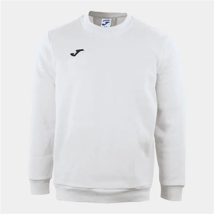 Детски суичър без качулка Joma Sport Cairo II Бял 12-14