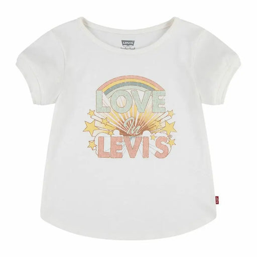 Детски Тениска с къс ръкав Levi’s Double Cuff