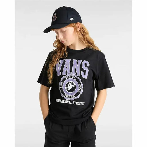 Детски Тениска с къс ръкав Vans Inter V Ss Черен