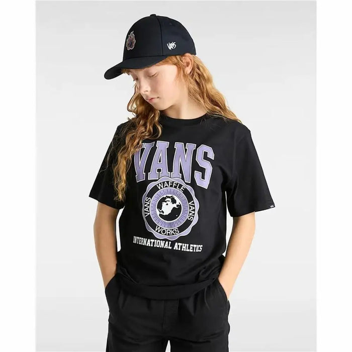 Детски Тениска с къс ръкав Vans Inter V Ss Черен