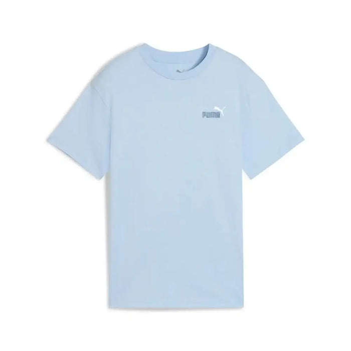 Детски Тениска с къс ръкав Puma Essentials 2 Color Син