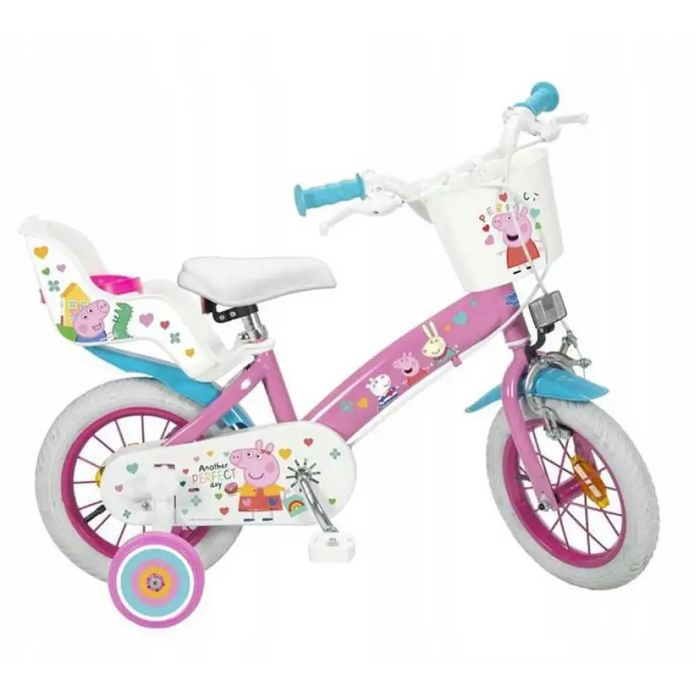 Детски велосипед 12’’ Peppa Pig розов 1295 TOIMSA