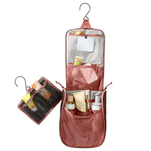 Deuter Wash Center II Туристическа козметична чанта Червена