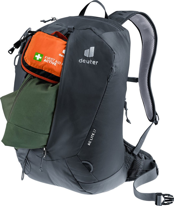 Deuter AC Lite 17 - туристическа раница (черна)