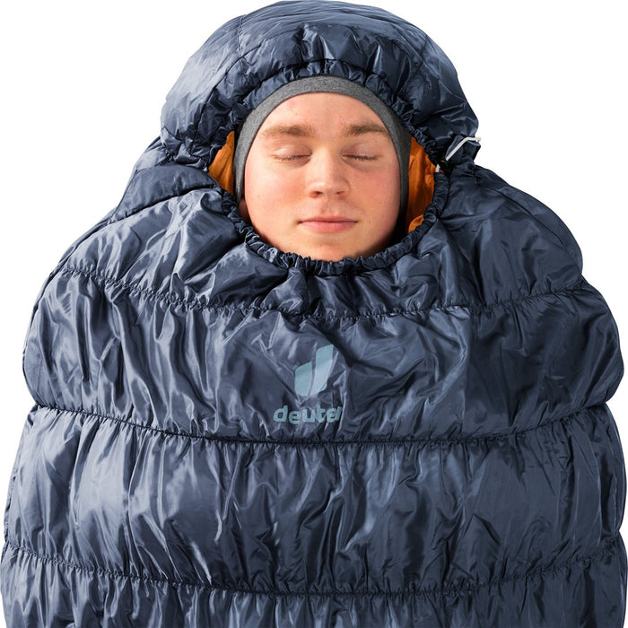 Deuter Exosphere 0C/32F - синтетичен спален чувал (мастило/клен)