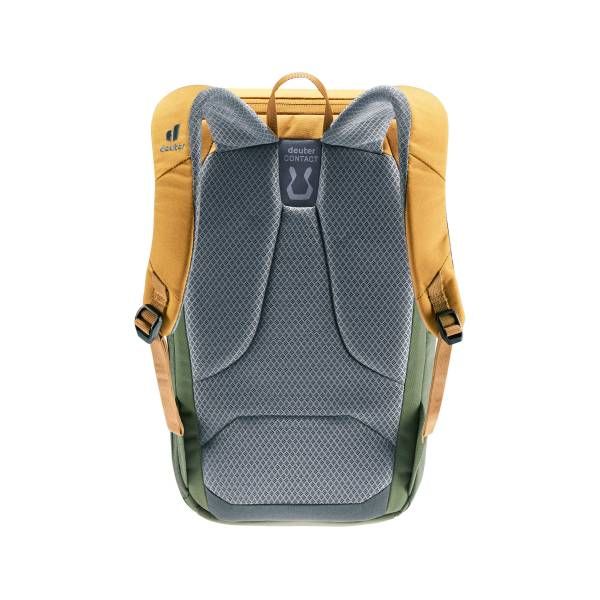 Детска раница Deuter - Overday 15l, жълта/зелена
