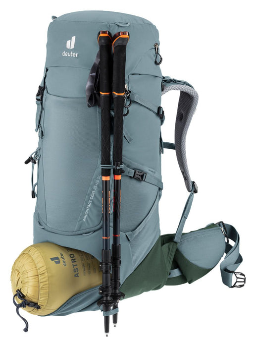 Туристическа раница Deuter - Aircontact Core 35+10 SL, сива