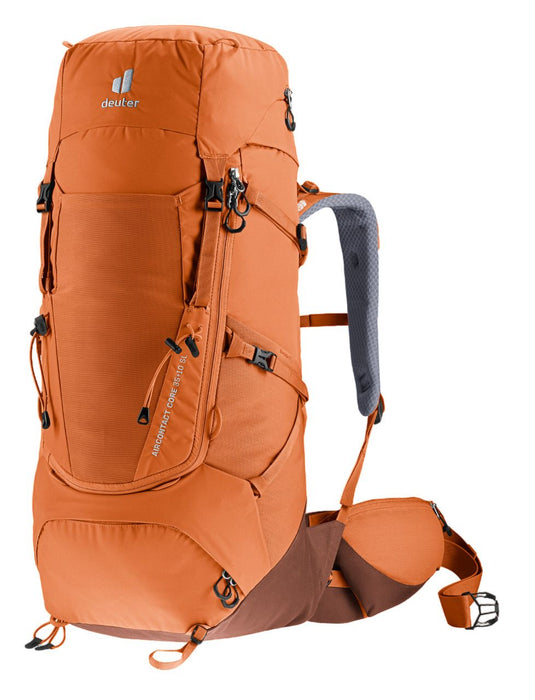 Туристическа раница Deuter - Aircontact Core 35+10 SL, оранжева